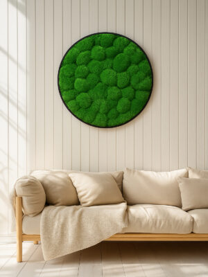 kugelmoos-rundes-wandbild-modern-moosbild-moosbilder